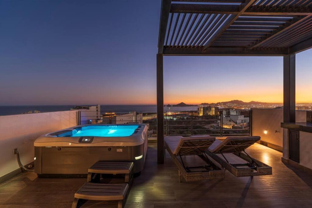 Best View Rooftop With Heated Jacuzzi Apartment Cabo San Lucas Exterior photo